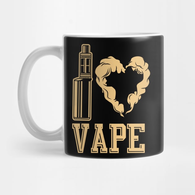 I LOVE VAPE by beanbeardy